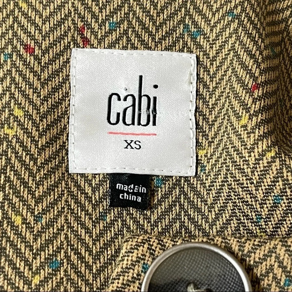 CABI Herringbone Penny Blazer Jacket - Picture 3 of 6